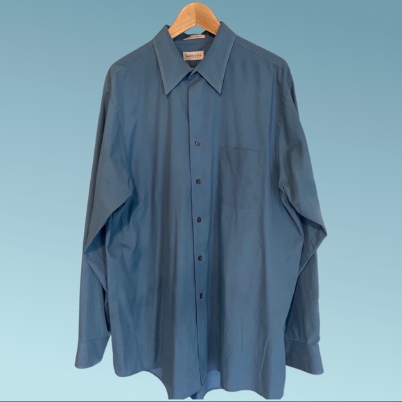 Van Heusen Men’s Dress Shirt - Size 17.5 - Picture 1 of 5